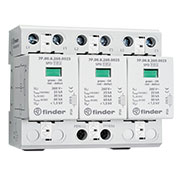 7P.03.8.260.1025, Устройство защиты от импульсных перенапряжений УЗИП тип 1+2 (3 варистор/искровый р