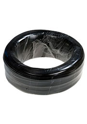 2K, 28 AWG (BLACK), кабель телефонный 2 жилы черный многожильный 7х0.12мм