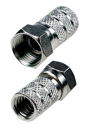 F РАЗЪЕМ ПОД КАБЕЛЬ RG6