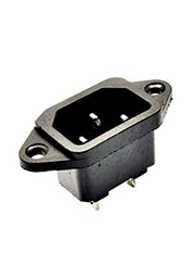 CH1-0459, евровилка сетевая на корпус (аналог для SS-7B,AC-14-2)