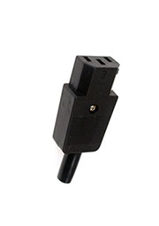 CH1-0462, евророзетка сетевая на кабель 250В 10А аналог для (K2417)