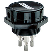 072.53, Держатель электрода с тремя контактами для реле уровня 72 серии