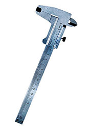 ШТАНГЕНЦИРКУЛЬ ТИП 1 ДИАПАЗОН 0-150ММ, по нониусу 0.1мм, погрешность 0.2м