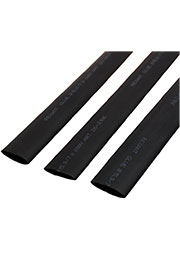 26-2106,Трубка термоусаживаемая СТТК(2:1) двустенная клеевая 15,9/7,95, черная по 1м