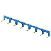 022.18, 8-полюсный шинный соединитель синий