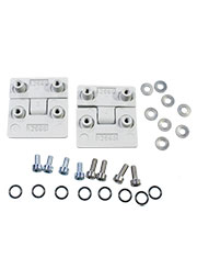 00040000100, Набор внешних шарниров (2 шт.) для корпуса Aluform (04.00 00 10)   ROSE