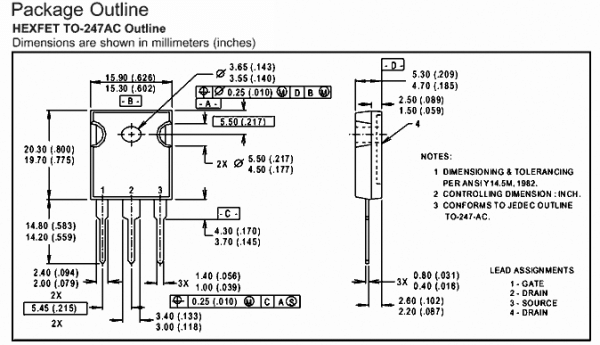 AUIRG4PH50S, TO-247AC