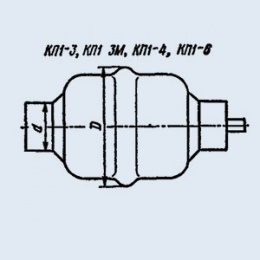 КП1-3 10/200 пф 25 кв