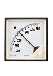 MA19N AD5200000008, щитовой стрелочный амперметр 2кА 96х96мм стандартная шкала