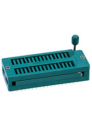 DIP панель с нулевым усилием 40pin универсальная, панелька для микросхем