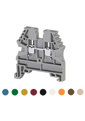 0.0.0.3.04120RP, Клеммник на DIN-рейку 2,5мм.кв. (серый); AVK2,5(RP)