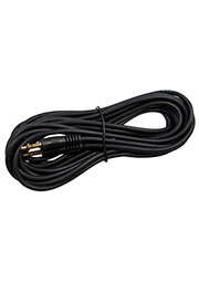 3-0015G-5.0, Шнур шт 3.5 st-шт 3.5 st plastic-gold, d=4 мм, 5.0 м