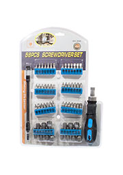SDY-20205, отвертка с насадками 58 предметов