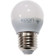 ECON  LED P, светодиодная лампа, E27 5Вт 4200К, P45 ES 75020