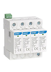 308614, Ограничитель имп. перенапр. NXU-I+II/F 4P In=25kA Uc=385В Im=50kA (R)