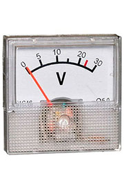 57967, Вольтметр 30В (40х40)