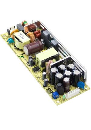 ELP-75-12, AC-DC, 75Вт, вход 90 264В AC, 47 63Гц /127 370В DC, выход 12В/ 0 6.25A, рег. вых=10.8 13.