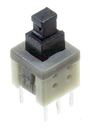 L-KLS7-P5.8X5.8 0 (NON LOCK), кнопка без фиксации 5.8мм 30В 0.1А (PS580N)