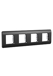 431498, (NEW3-E) Рамка 4-ая, универсальная, черный