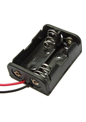 23A 12V x 2, Батарейный отсек RUICHI 23A 12V x 2, открытый
