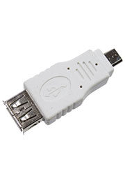 18-1173, переходник гнездо usb-a - штекер micro usb