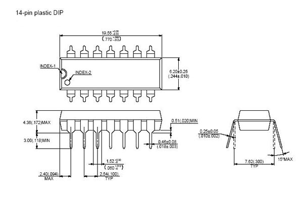 74HC164N.652, 8-битный сдвиговый регистр с последовательным входом, параллельным выходом (=КР1564ИР8