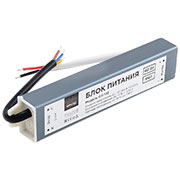 03-103, AC/DC LED, 12В, 3.3А, 40Вт, IP67 блок питания для светодиодного освещения, 160*30*20мм