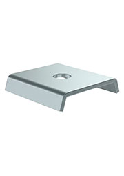 344879, Опорная пластина для установки панели NJR5 на дверь шкафа