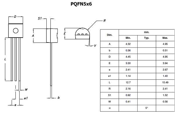 MC34064P-5G, формирователь импульса сброса TO-92