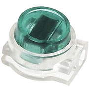 HJKT5, Скотч-лок (соединитель проводов) 2-й накидной до 0.6мм К5 (зеленый)