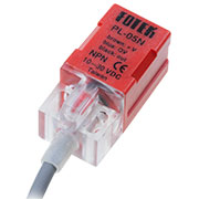 PL05-IQE17-05NP, индуктивный датчик приближения 5мм NPN NO 6-36В 17*17*17мм (=IQE17-05NNSKW2S)