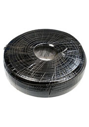 RG-6/U CCS ЧЕРНЫЙ БУХТА 100М, RG-6/U,  коакс. каб.,75 Ом, жила CCS, черн., бухта 100м