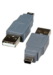 6-092, переход USB A "шт" - mini B 5pin "шт"