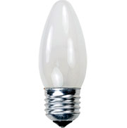 60C1/FR/E27, Лампа  60Вт, свеча матовая, цоколь E27