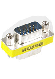 HDB15M-HDB15M, Переходник короткий