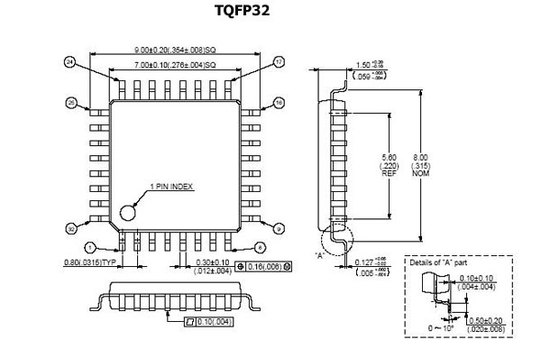 AD7265BSUZ-REEL7, TQFP32