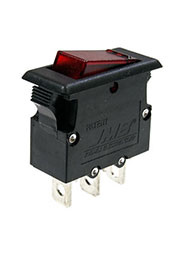 M1L15-B1120-G, выключатель-автомат 250В 15A с подсв.