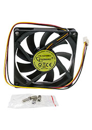 D8015BM-3, Вентилятор, 80x80x15, подшипник, 3 pin, провод 30 см
