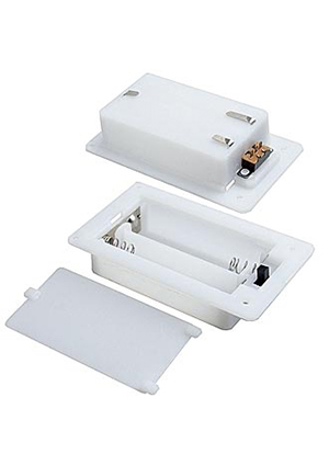 AA*2 switch 75*44*18mm, Батарейный отсек RUICHI AA*2 switch 75*44*18 мм, закрытый