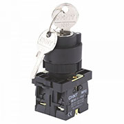 573841, Переключатель NP2-EG41, 2 положения с возвратом, 1НО IP40