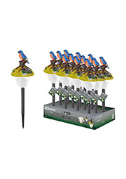 SQ0330-0113, Светильник СП "Птицы" на солнечных батареях, меняют цвет, пластик, в ассортименте, ДБ,