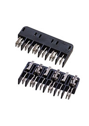 1-1954289-3, Осветительные коннекторы BLADE AND RCPT 6 POS BLACK