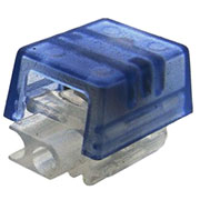 HJKT4, Скотч-лок (соединитель проводов) 2-й накидной до 0.5мм К4 (синий)