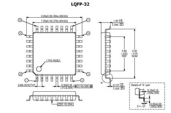 APM32F030K6T6, LQFP32