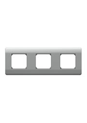 431437, (NEW3-E) Рамка 3-ая, универсальная, серебряный