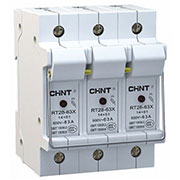 520355, Держатель плавких вставок с индикацией  RT28-63X 14х51 3П