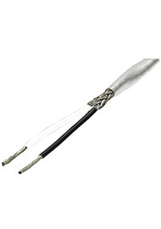 55A1121-24-0/9-9, Многожильные кабели 24AWG 2C BK/WH PRICE PER METER