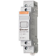 22.21.8.008.4000, Модульный контактор; 1NO 20А; катушка 8В АС; ширина 17.5мм; IP20;