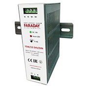 75W/12-24V/DIN, Блок питания с регулируемым напряжением, 12-24В, 6.25-3.15А, 75Вт