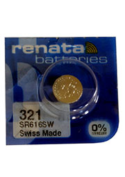 321 SR616SW, батарейка оксид-серебр., 1 шт.